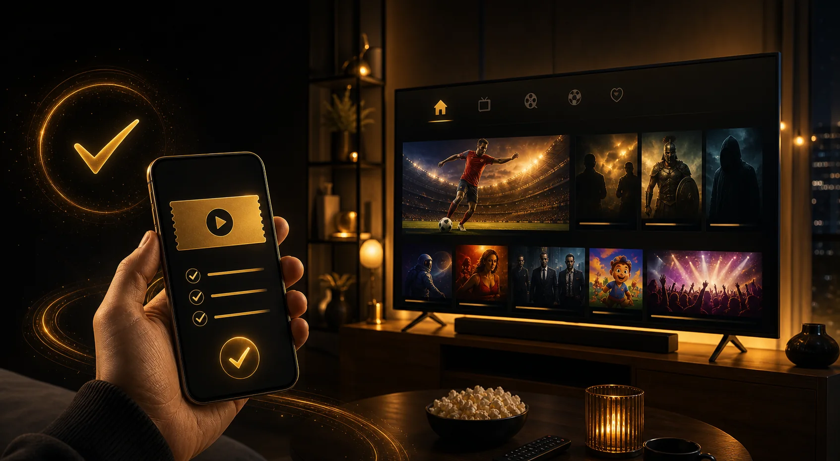 اشتراك تجريبي لتجربة جودة سيرفر سترونج IPTV